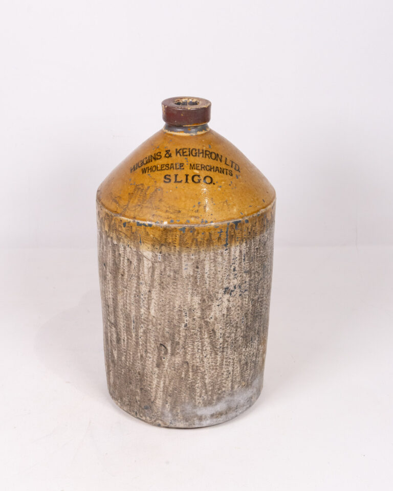 Higgins & Keighron Sligo Stoneware Flagon