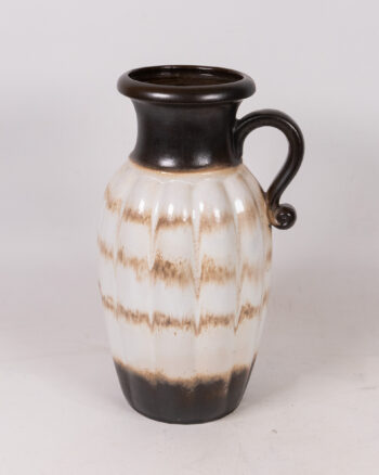 Mid Century West German Pottery Floor Vase