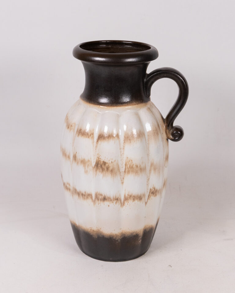 Mid Century West German Pottery Floor Vase