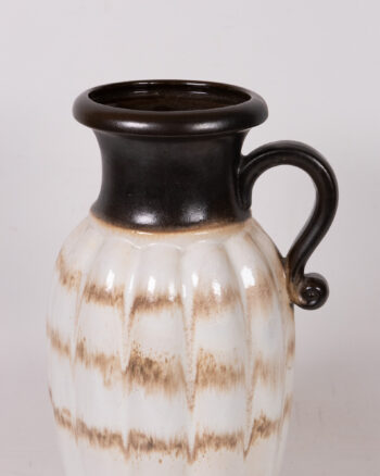 Mid Century West German Pottery Floor Vase