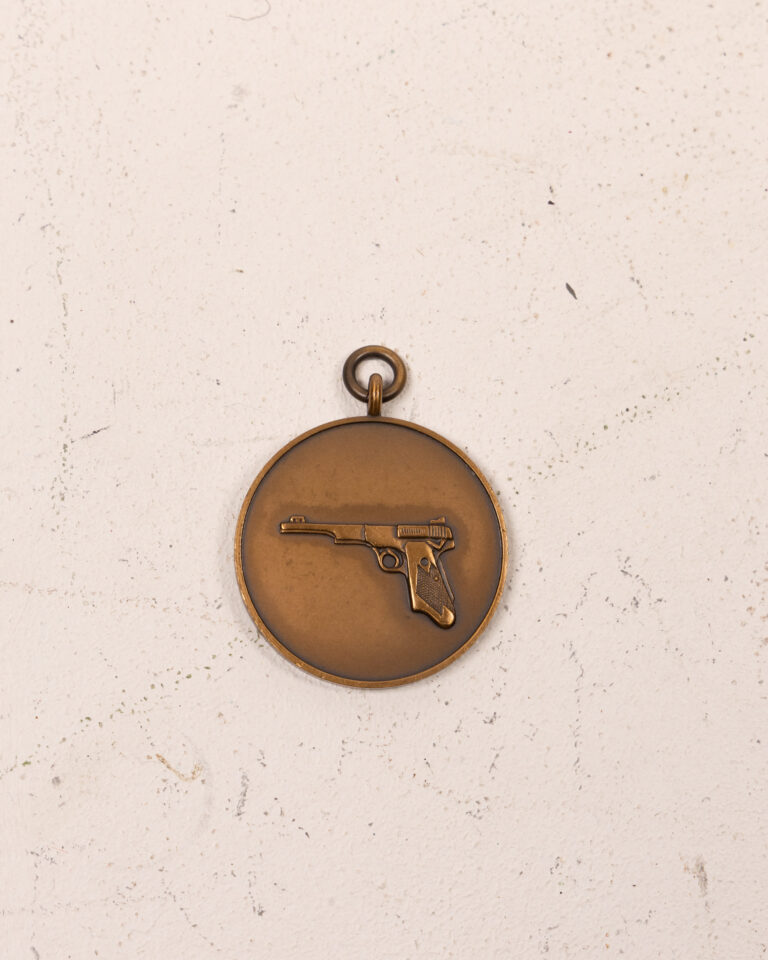 1966 USRA Metal Shooting Medal with Pistol Design