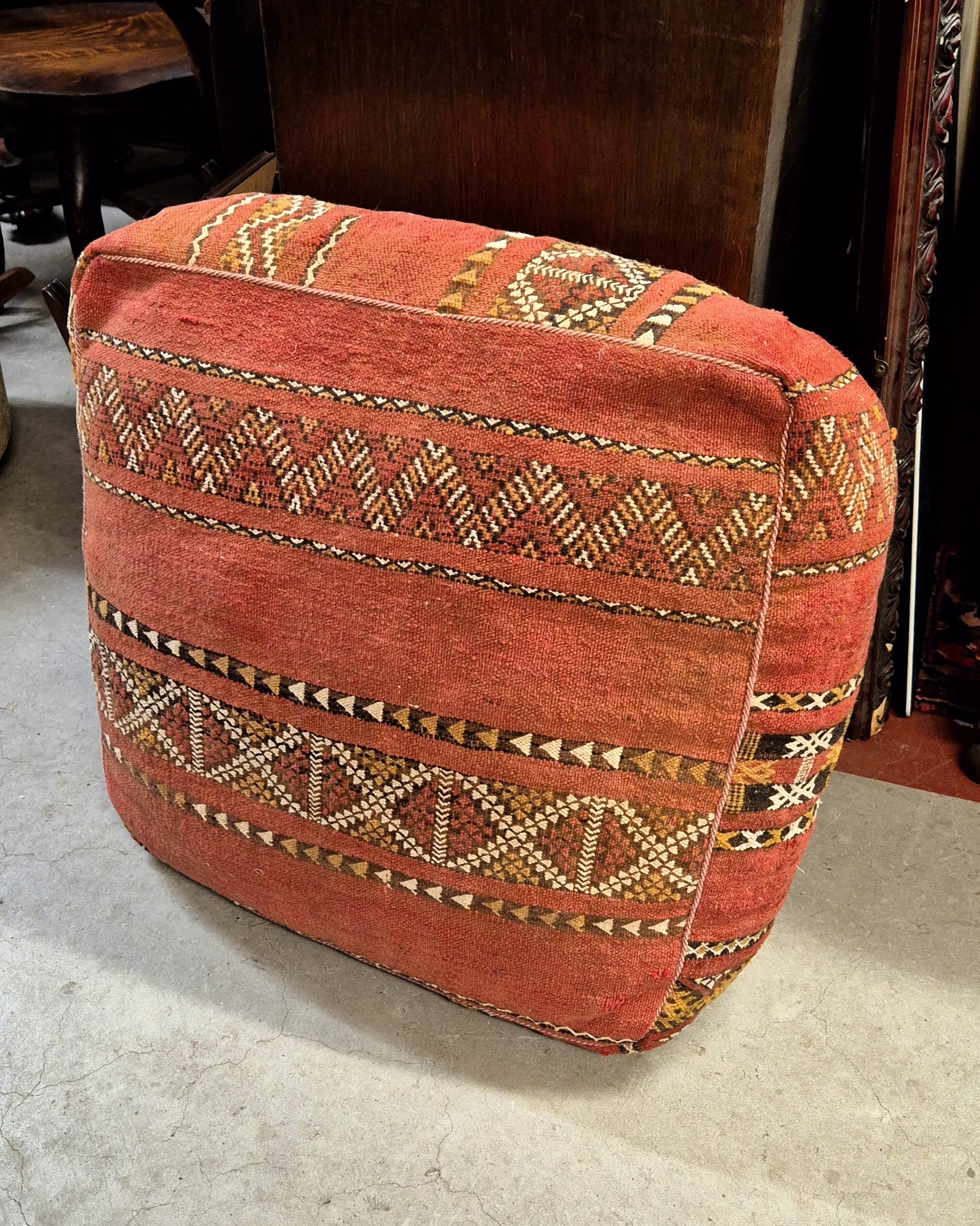 Handmade Tribal Kilim Floor Cushion