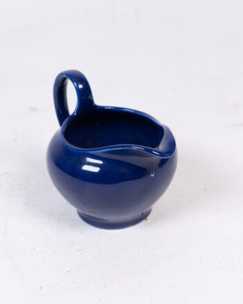 Royal Blue Ceramic Creamer Jug