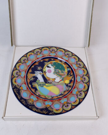 1976 Rosenthal Galerie ‘Engel mit Trompete’ Decorative Plate by Bjørn Wiinblad
