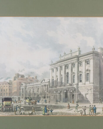 c.1800 Framed Print of the Bank of England, London