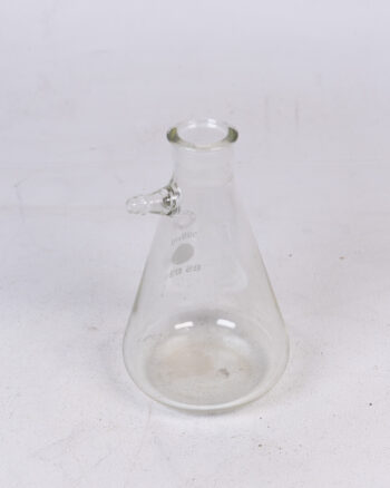 Vintage Pyrex 500ml Erlenmeyer Side Arm Flask