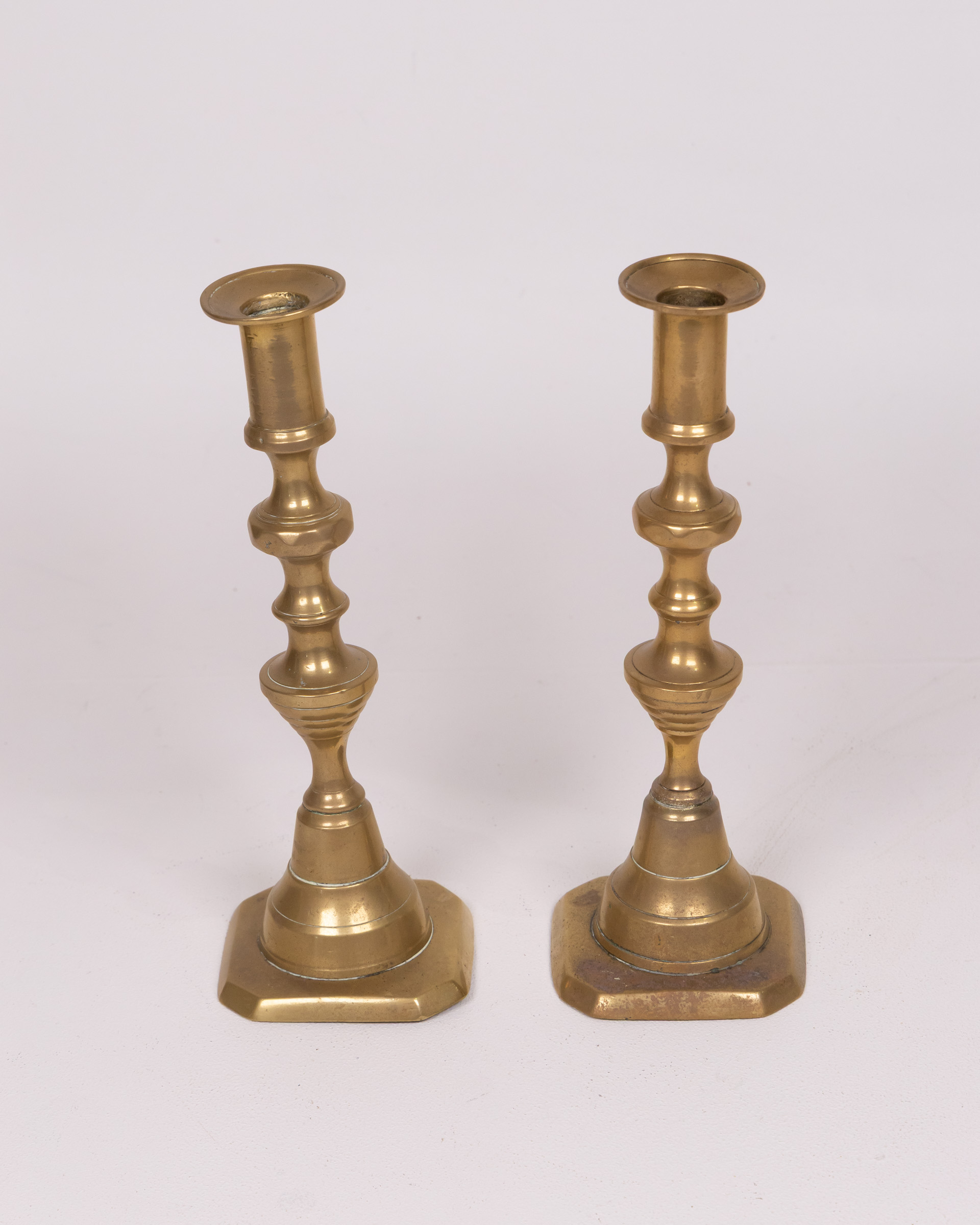 Pair of Vintage Brass Candlesticks