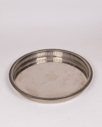 Vintage Silver Plated Serving Tray