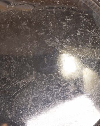 Vintage Silver Plated Serving Tray