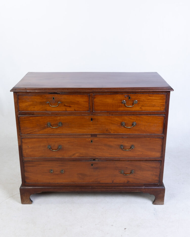 Late George III Antique Mahogany Chest of Drawers