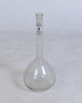 Volac 5 Litre Glass Volumetric Flask