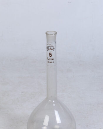 Volac 5 Litre Glass Volumetric Flask