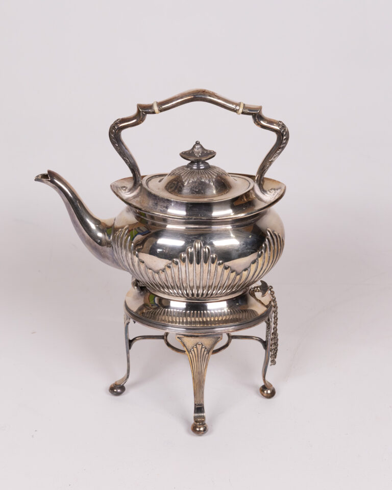 Vintage Silver Plated Teapot with Stand