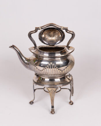 Vintage Silver Plated Teapot with Stand