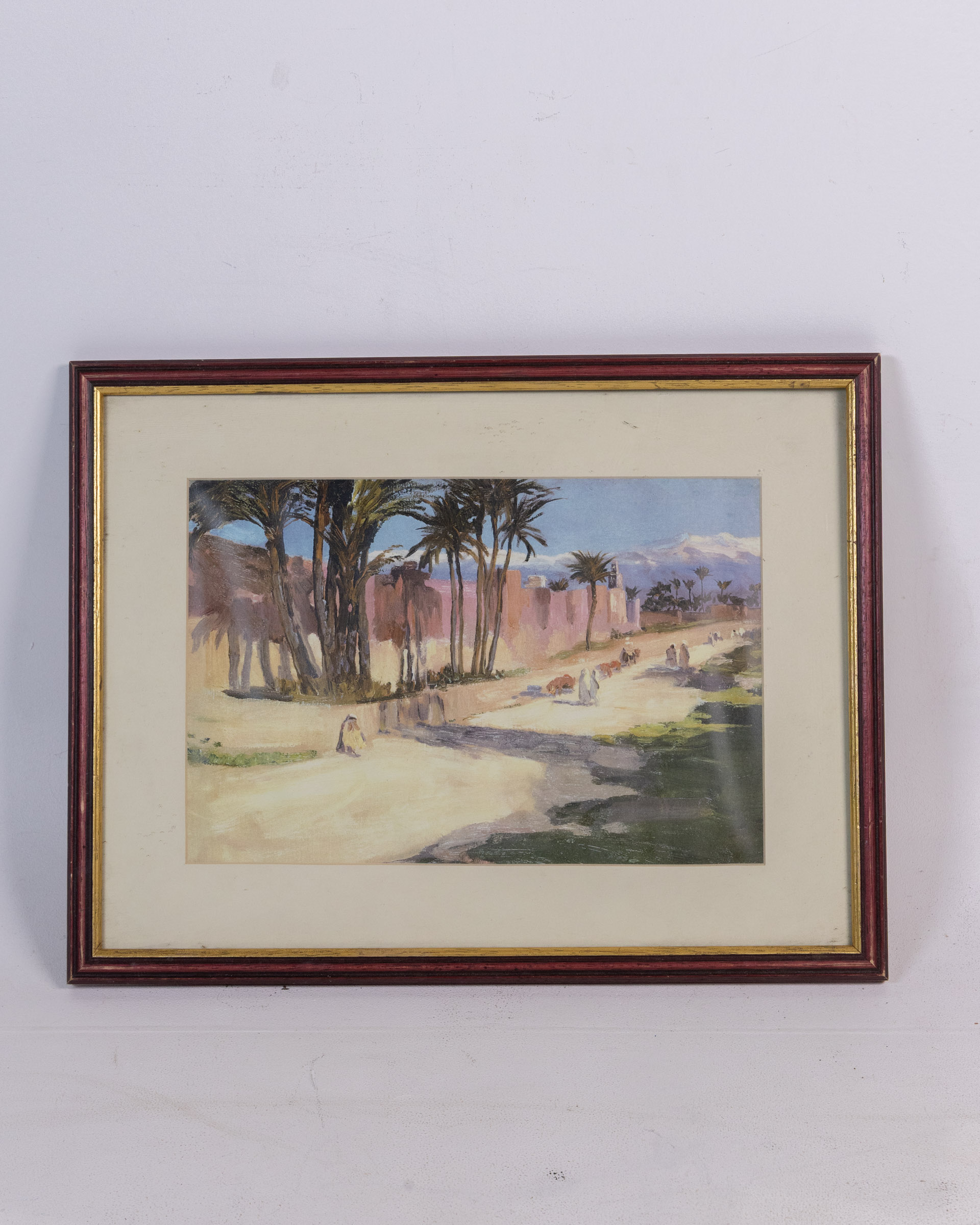 Framed Print of ‘The Walls of Marrakesh’ by John Lavery