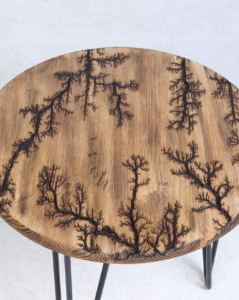 The Lightning Shack Decorative End Table – Drifted Colour