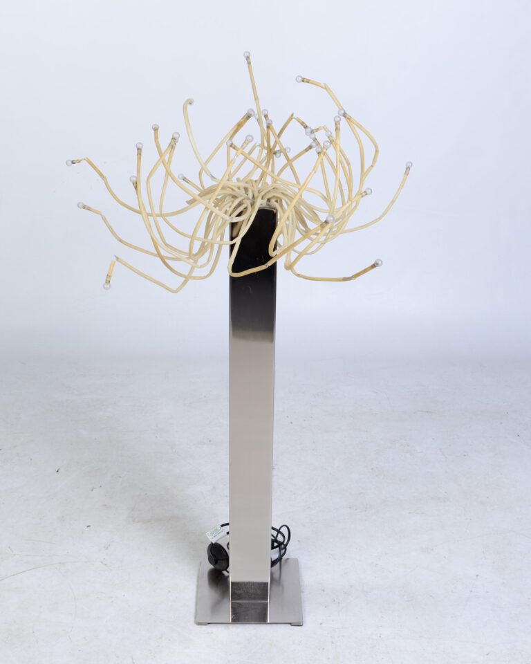 Modern 'Medusa' Stainless Steel Floor Lamp