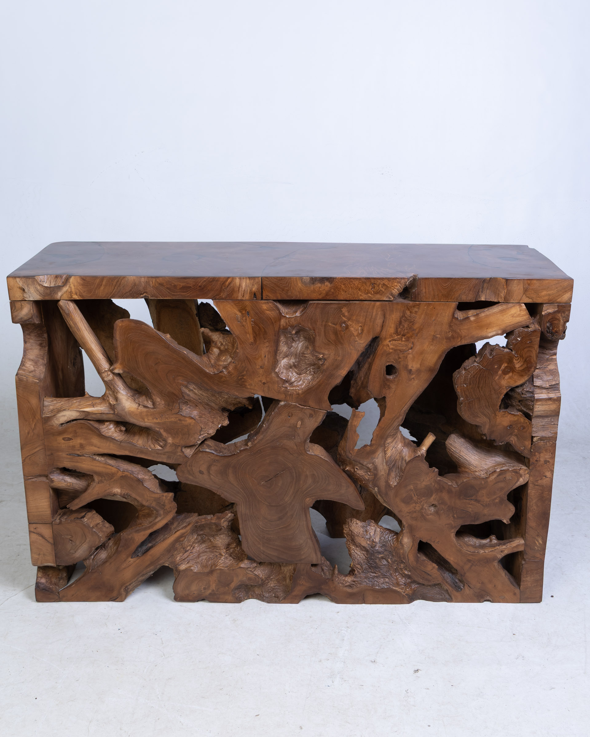 Naturale Root Block Unique Console Table
