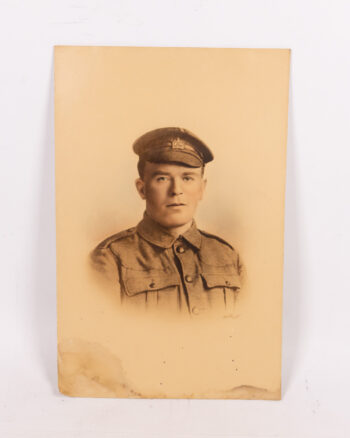 WWI Belfast Photograph Print – Man in Military Uniform
