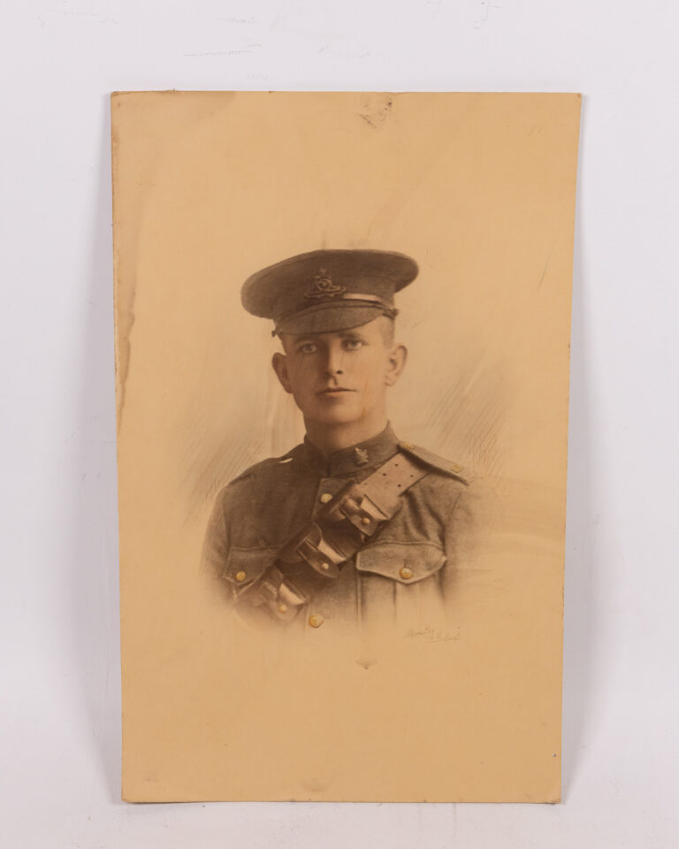 WWI Belfast Photograph Print - Soldier in Uniform