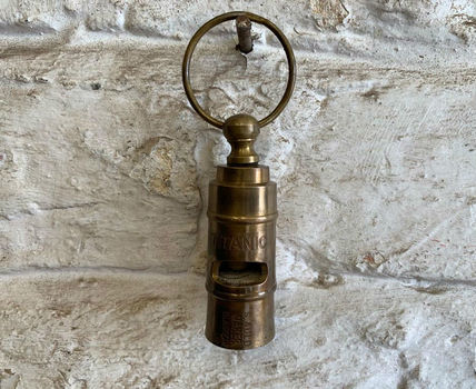 Brass Reproduction Titanic Whistle
