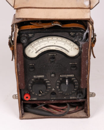 Vintage Avo Universal Avometer Model 8 in Leather Case