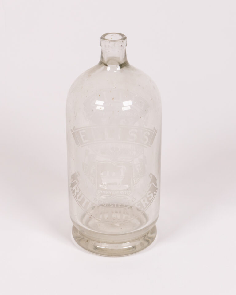 Ellis's Ruthin Waters Soda Syphon Bottle