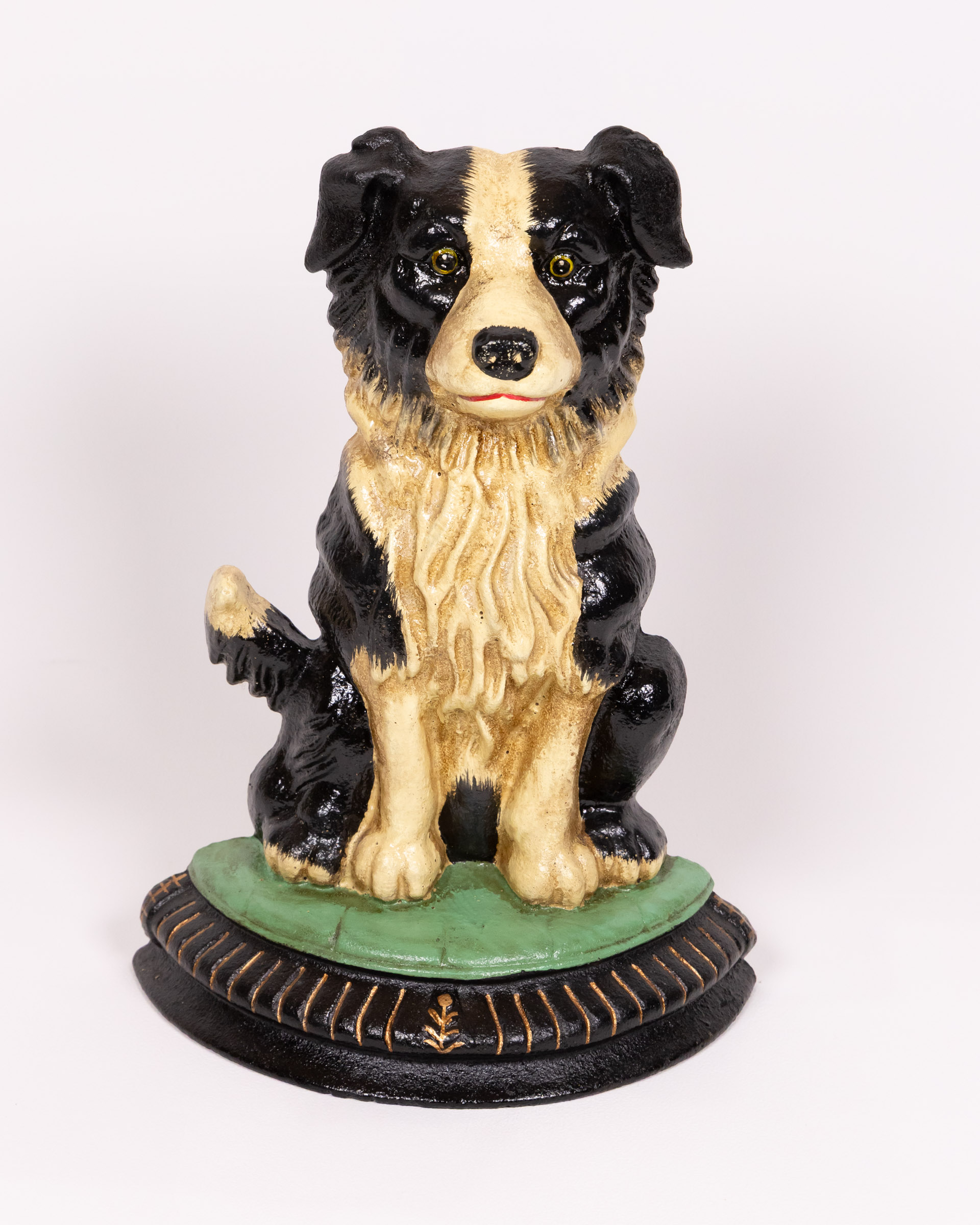 Cast Iron Sheepdog Doorstop