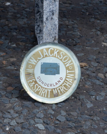 Original W. Jackson Sunderland Wine & Spirit Merchant Small Mirror