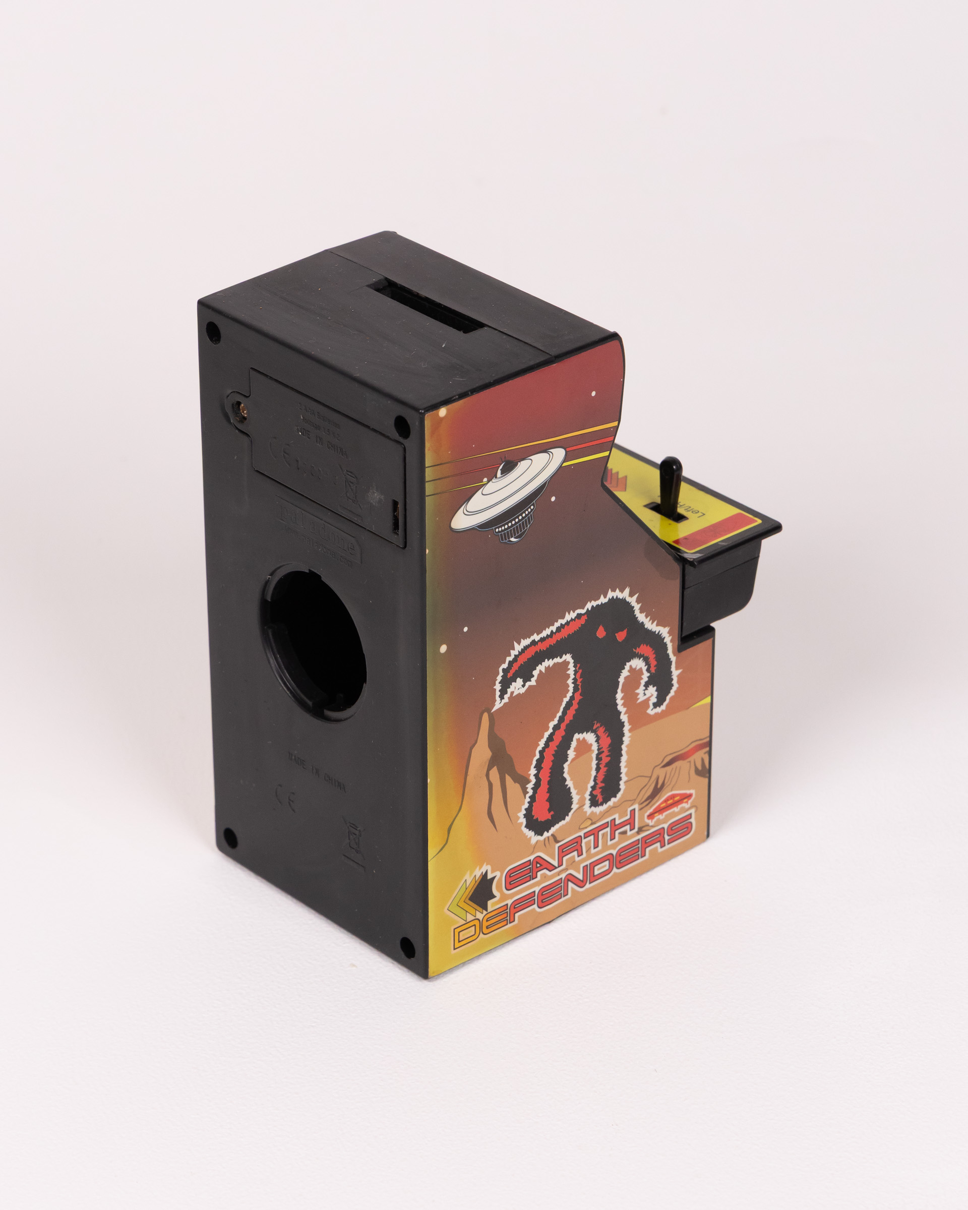 Earth Defenders Arcade Game Novelty Plastic Coin Bank/ Moneybox - On ...