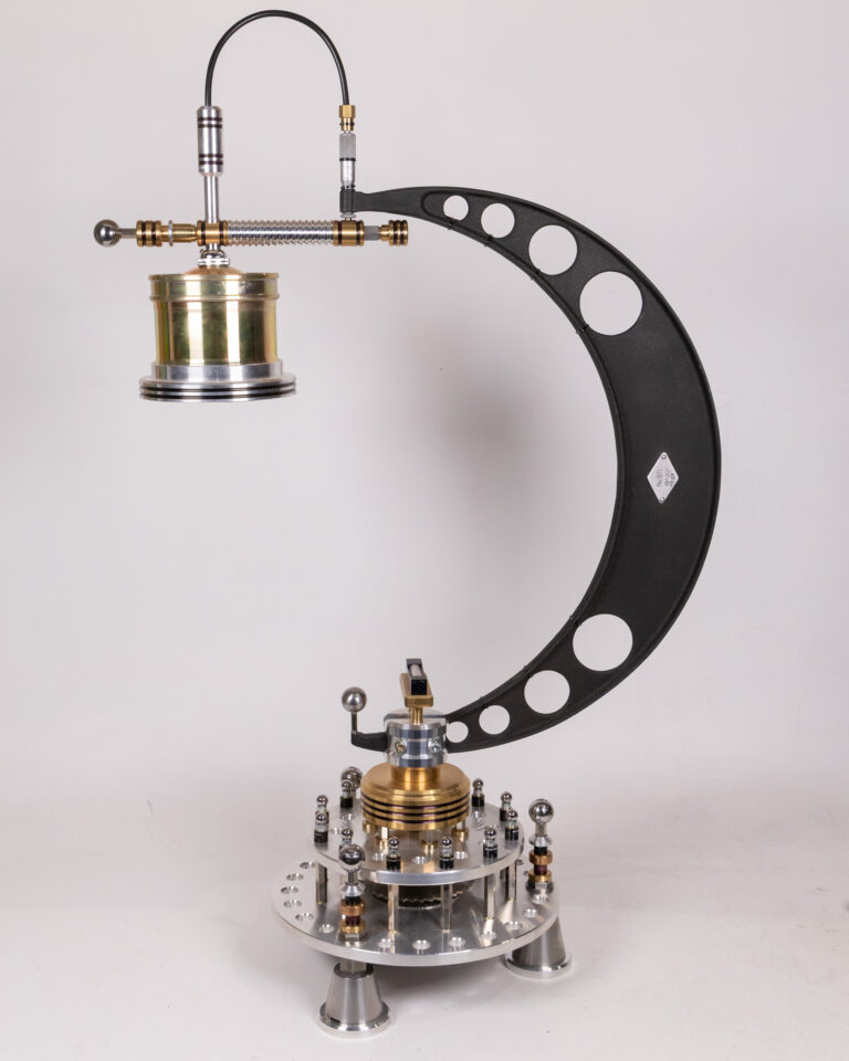 Unique Vintage Micrometer Handmade Large Table Lamp