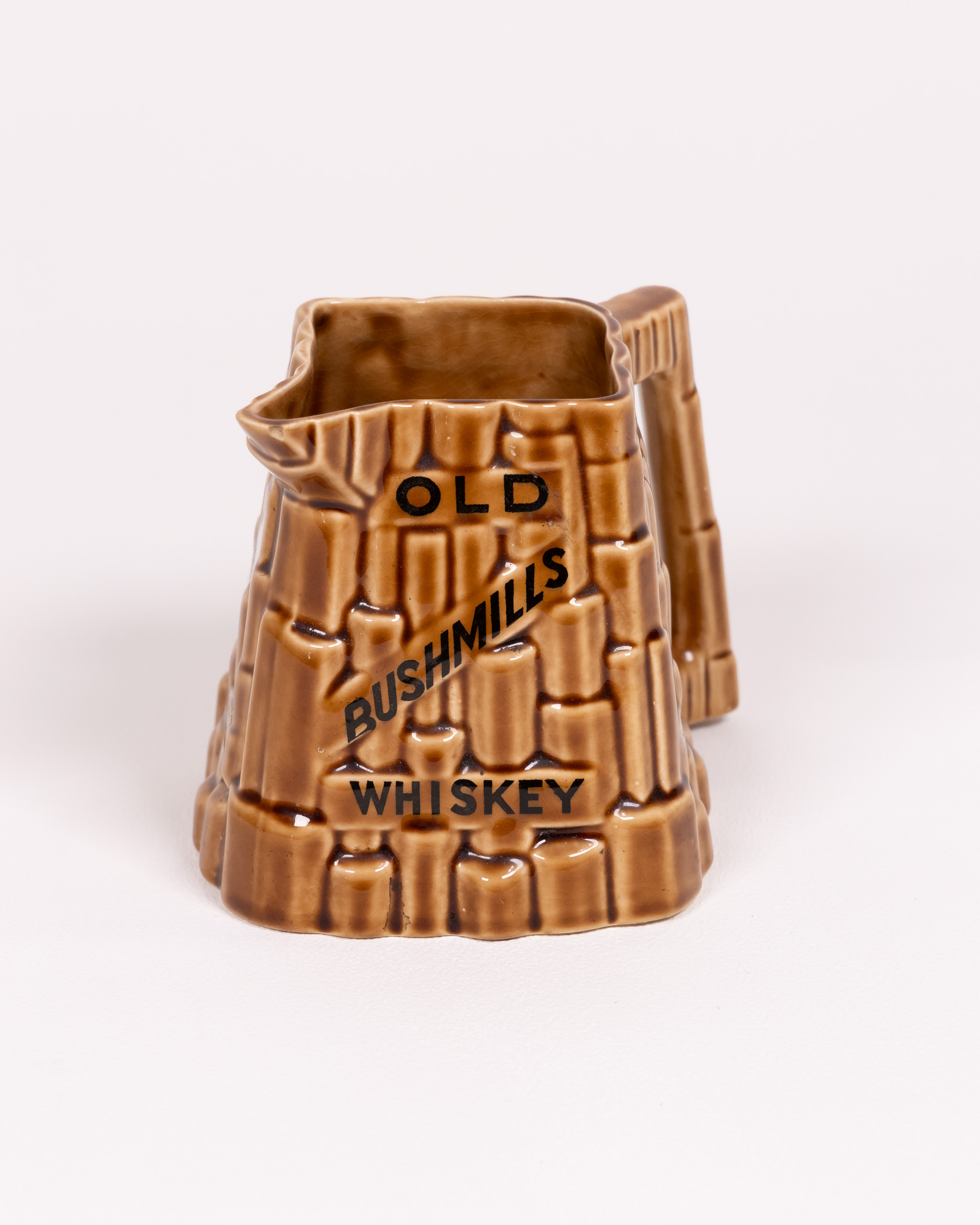 Old Bushmills Irish Whiskey Ceramic Jug