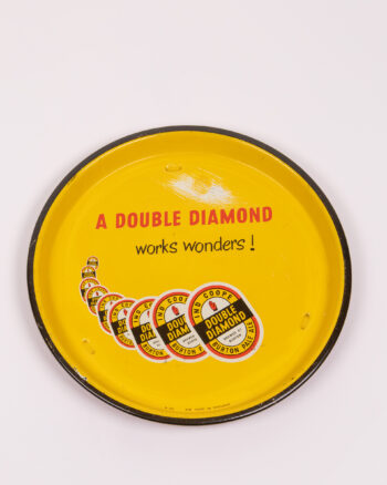 Vintage Double Diamond Pale Ale Metal Drinks Tray