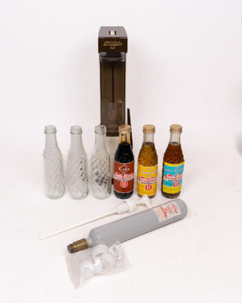 Original Boxed & Complete SodaStream 101 Drinks Maker with Bottles and Concentrates