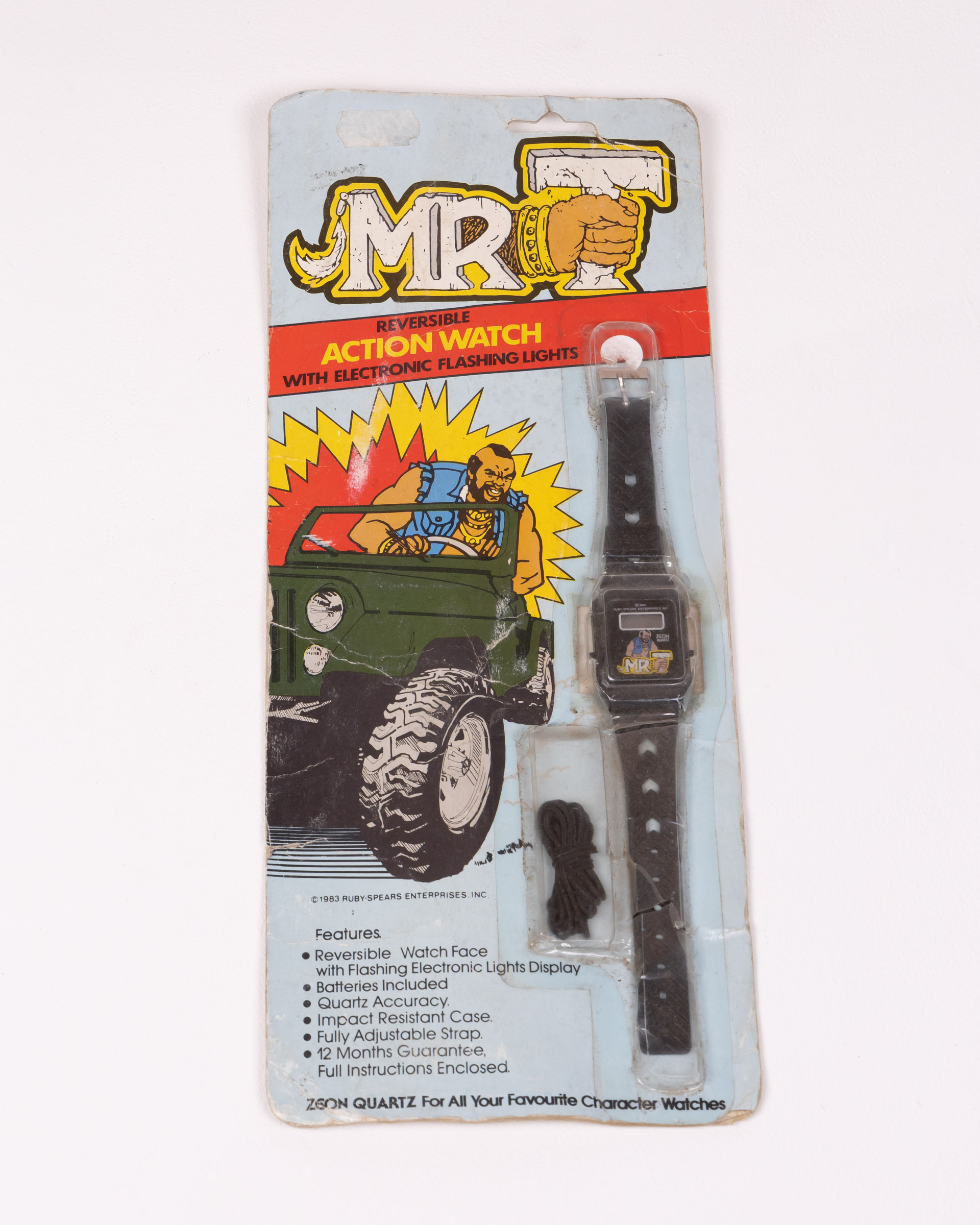 Vintage 1983 Mr. T Action Watch