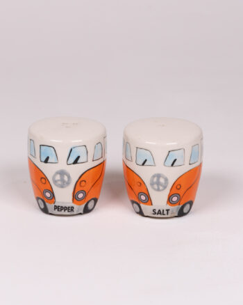 Retro Campervan Ceramic Salt & Pepper Shakers