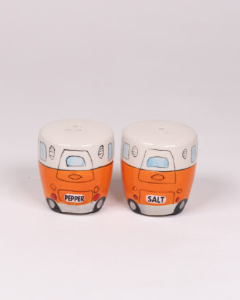 Retro Campervan Ceramic Salt & Pepper Shakers