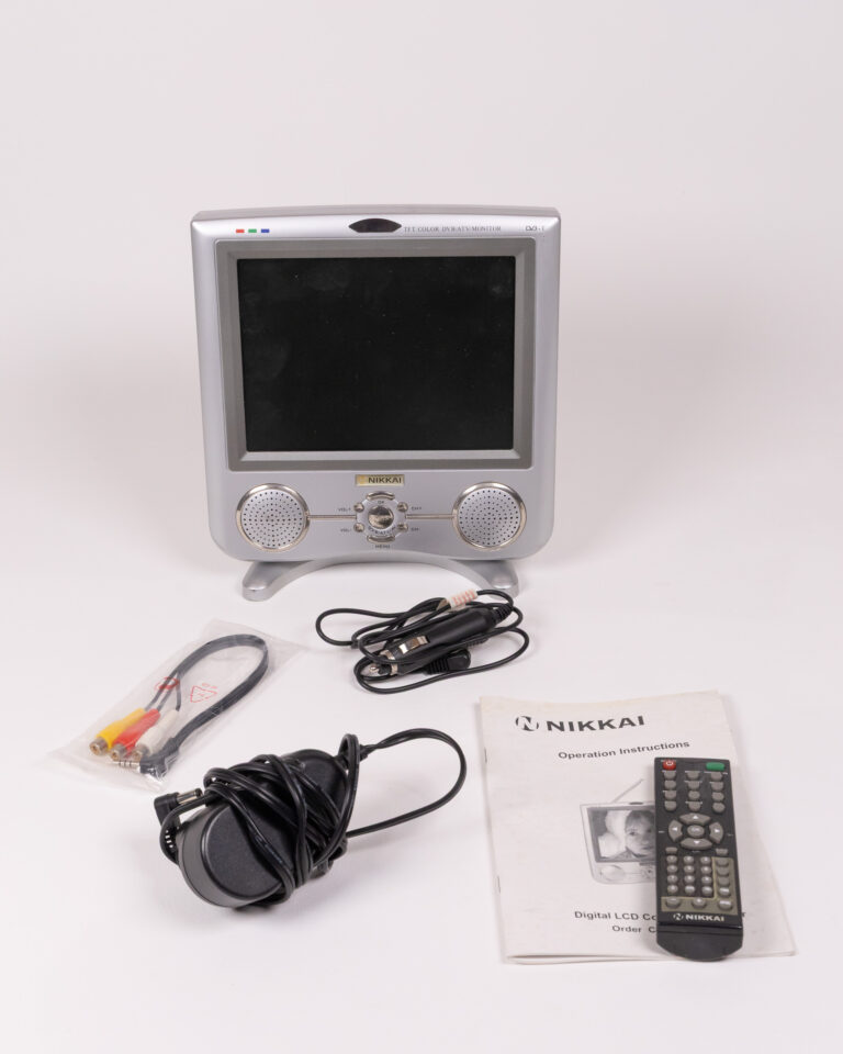 Nikkei Portable 8-Inch LCD TV with DVB-T and Analogue Tuner in Box