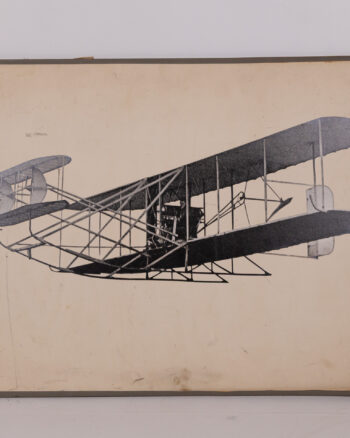 Vintage Print of Wright Flyer Aeroplane
