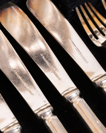 Vintage Gladwin Embassy Plate Cutlery Canteen Set in Box