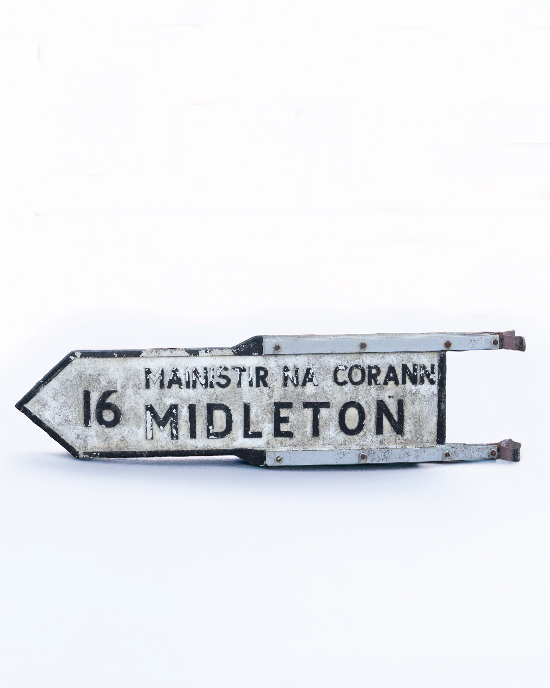 Vintage ‘Midleton’ Irish Road Sign