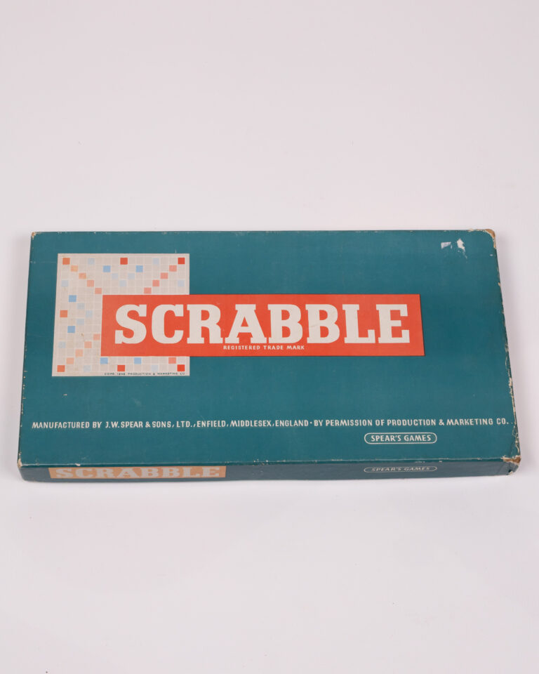 Vintage Spear's Games Scrabble Board Game