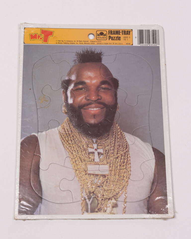 Vintage 1984 Mr. T Frame-Tray Jigsaw Puzzle
