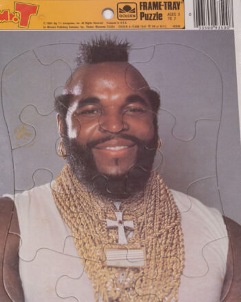 Vintage 1984 Mr. T Frame-Tray Jigsaw Puzzle