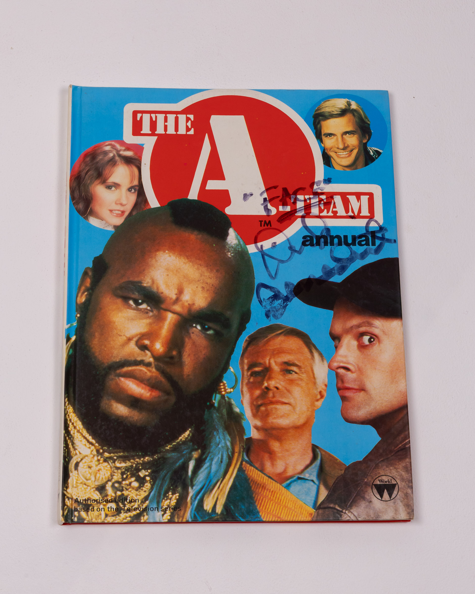 Signed Vintage ‘The A-Team’ Annual – Dirk Benedict ‘Face’ Autograph