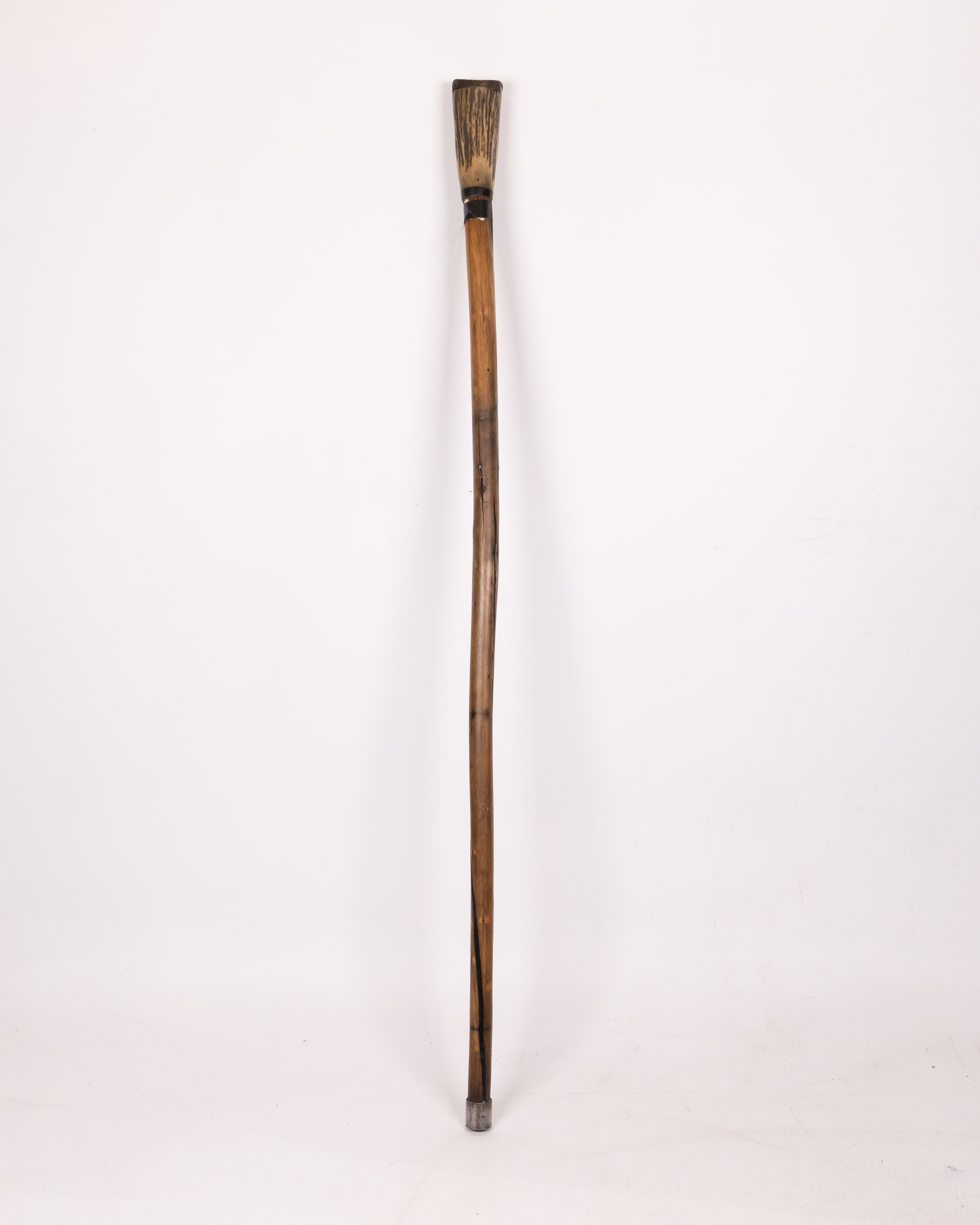 Vintage Antler Handle Walking Stick