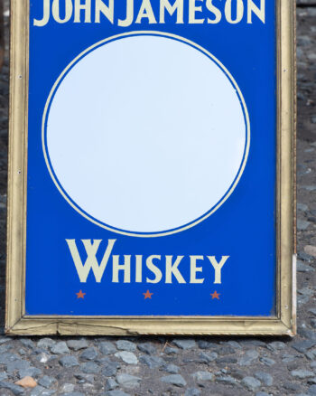 Rare Small John Jameson Whiskey Advertising Pub Mirror