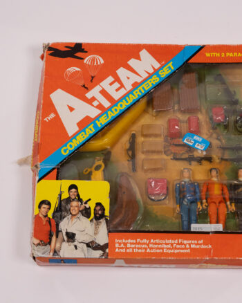 1980s The A-Team Combat Headquarters Playset Toy
