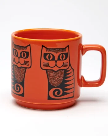 Hornsea Mug – Cat Orange