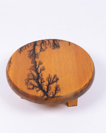 ‘Fractal Wooden Mini Side Table’ by The Lightning Shack